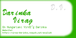 darinka virag business card